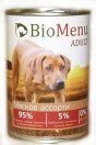 BioMenu ADULT Консервы для собак мясное ассорти 410 гр