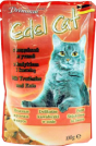 Edel Cat Паучи нежные кусочки в соус Индейка Утка 0,1kg.