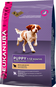Eukanuba Puppy & Junior All Breeds Lamb & Rice 2,5kg