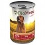 BioMenu LIGHT Консервы для собак индейка с коричневым рисом 410 гр